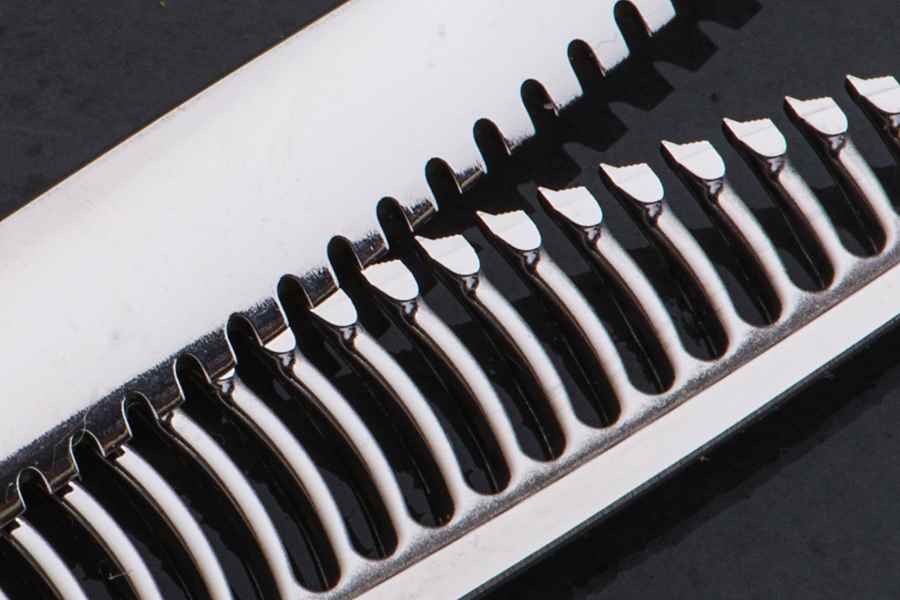 飛燕 コバルト ゼロダメージ セニング メガネ ハンドル｜美容ハサミ