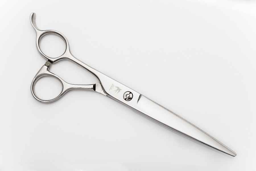 BarBer 理容 床屋用 B2-J L 7インチ ロング シザー 刈込み/仕上げに