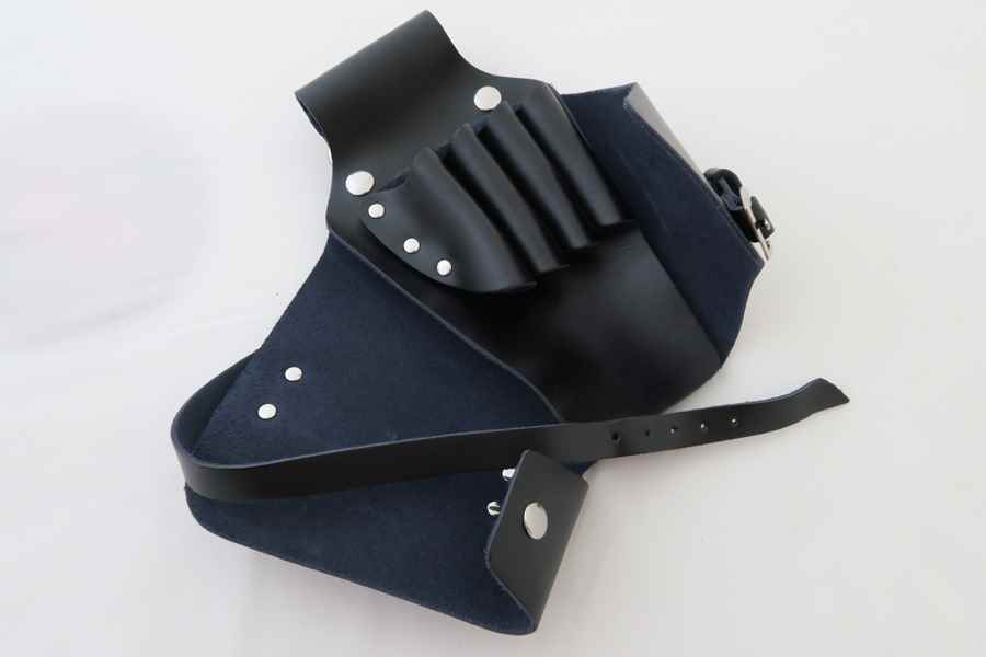 PASSION ヴィエンナ 本革 シザーケース(黒/茶)｜美容ハサミなら飛燕