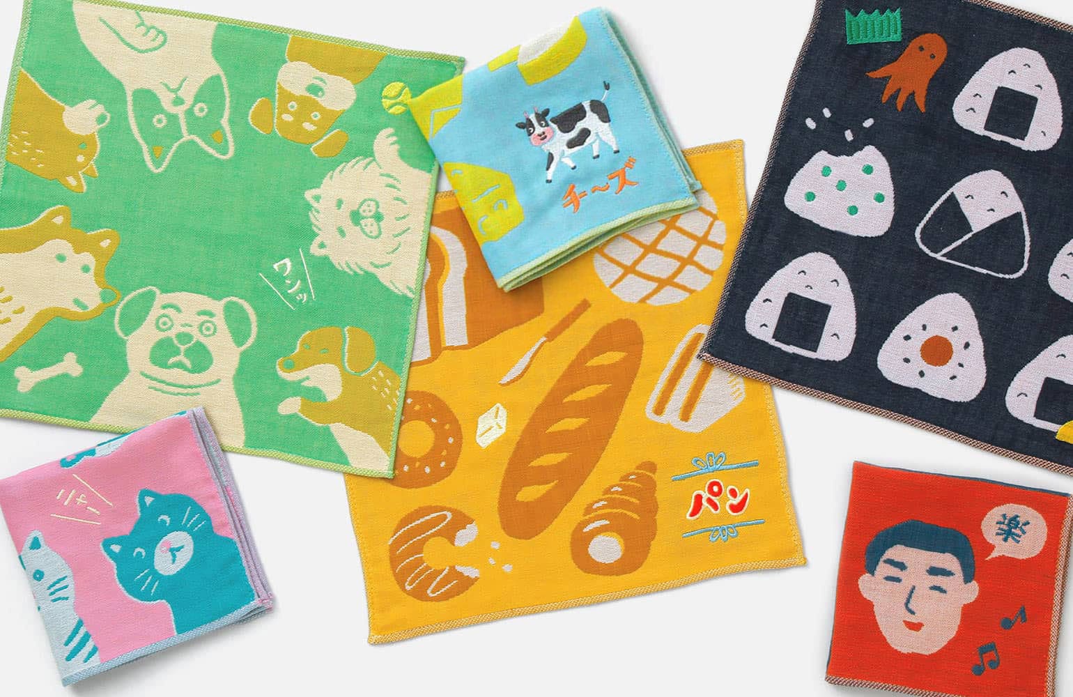 ニューレトロ〉より、さらりとした肌触りが気持ちいい「ガーゼハンカチ