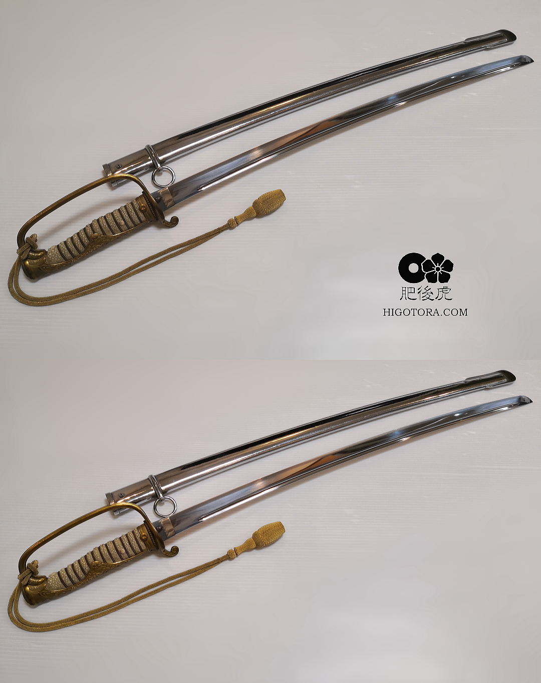 サーベル拵への模擬刀身入れ #TNH｜製作事例｜肥後虎-HIGOTORA