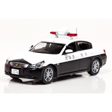 1/43 日産 スカイライン 350GT (V36) 2008 北海道警察交通部交通機動隊