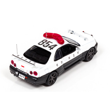 1/64 日産 スカイライン GT-R BNR34 埼玉県警察高速隊車両 株式会社