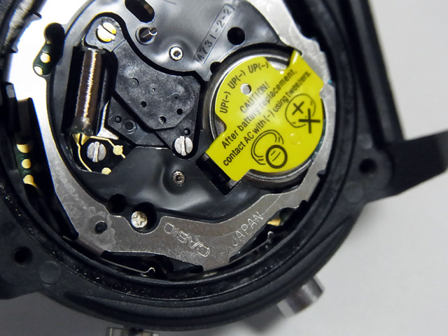 カシオ G-SHOCK AW-590/4778の電池交換 – 無駄な戯言ver3.3D