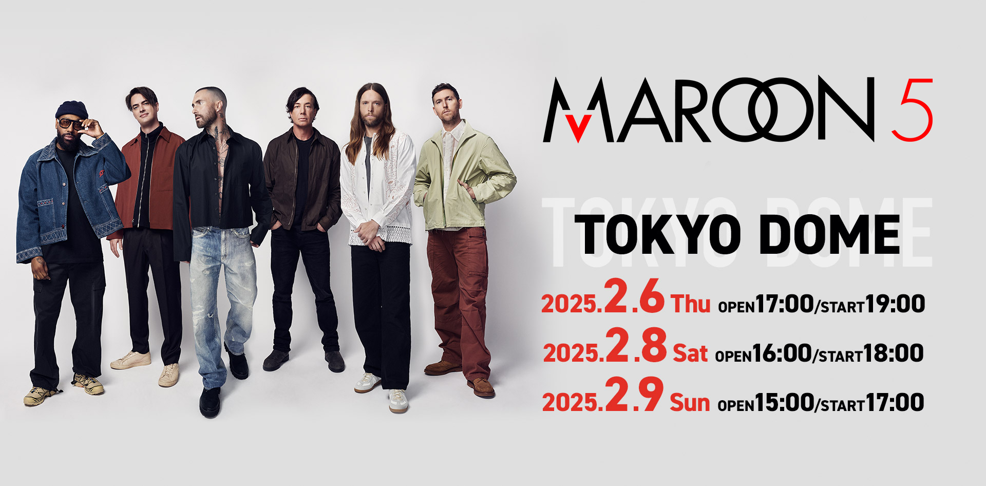 Maroon 5 Asia 2025 – Tokyo