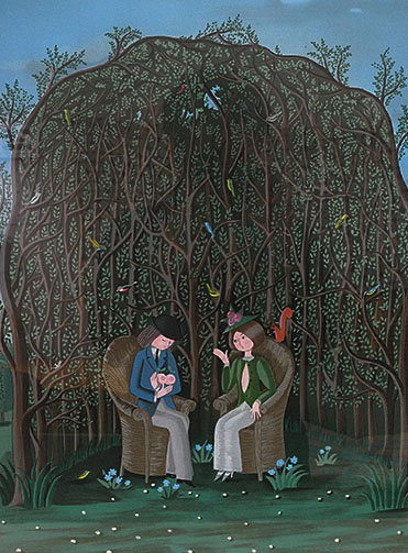 9634] レイモン・ペイネ リトグラフ 「信じているからいいわ