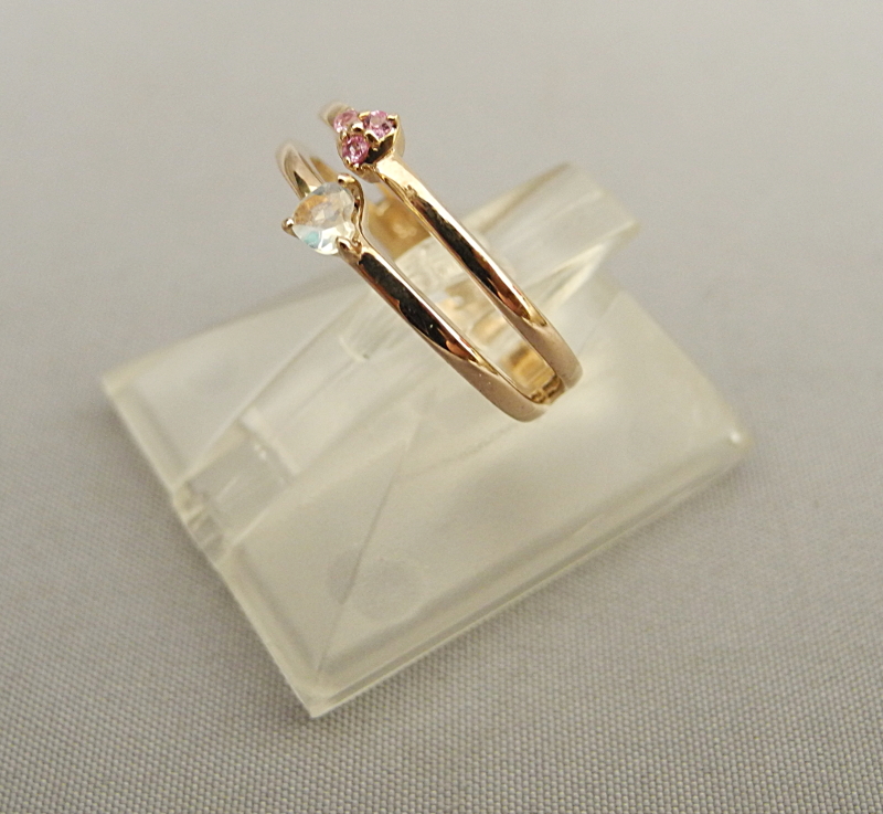 10772] サマンサ ティアラ 指輪 K18ピンクゴールド 9号 - 広田屋