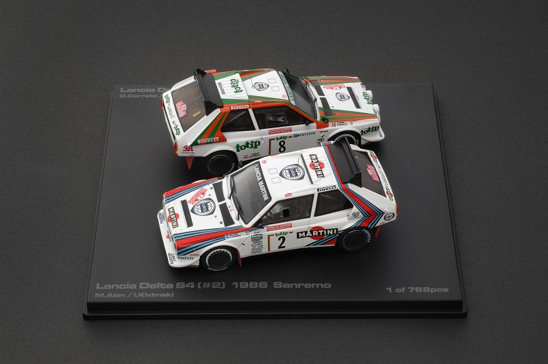 8052 LANCIA DELTA S4 1986 SANREMO SET
