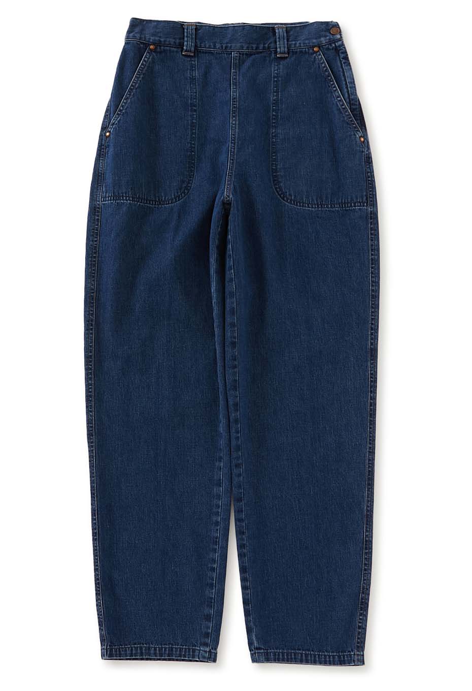 セルビッチライトデニム ユーズド ランチパンツ ウイメンズ | BLUE