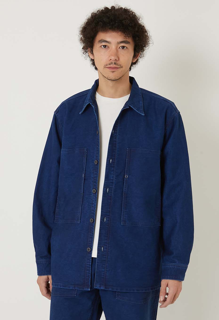 Stone モールスキン シャツジャケット 伊勢丹限定 MOLESKIN SHIRT