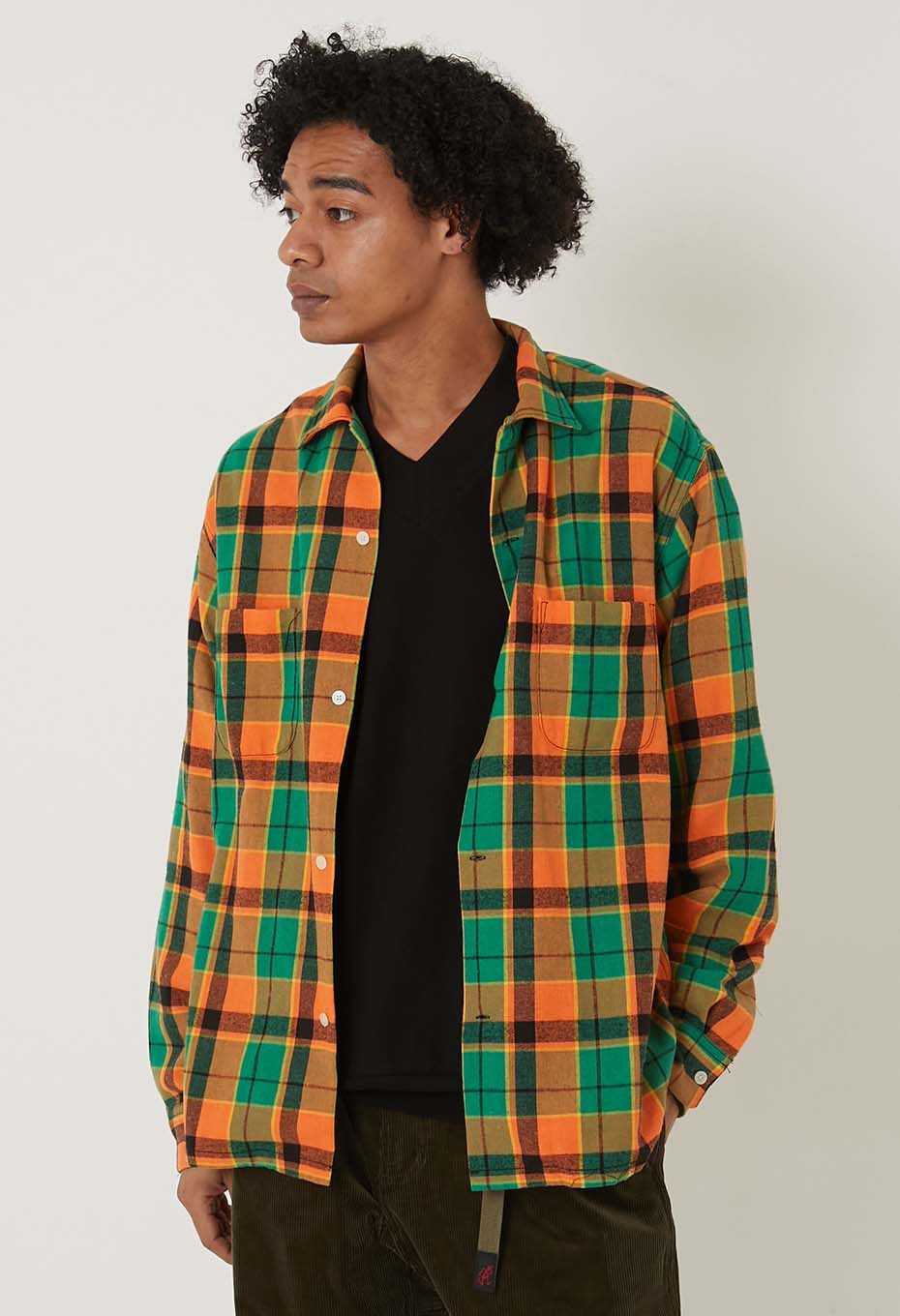 TOWNCRAFT × HIGH! STANDARD /TC24FW-06SL1 60s ROOP COLLAR FLANNEL