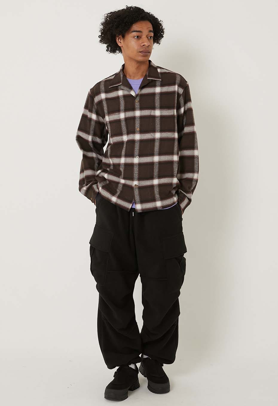 TOWNCRAFT × HIGH! STANDARD /TC24FW-06SL1 60s ROOP COLLAR FLANNEL