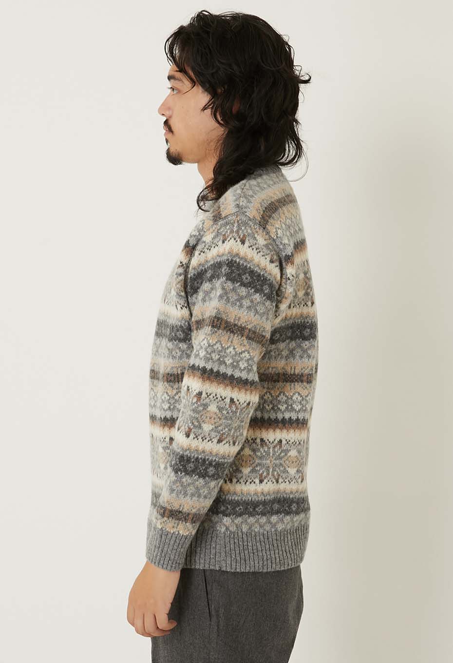 Harley /オールオーバー フェアアイル クルーセーター | HARLEY