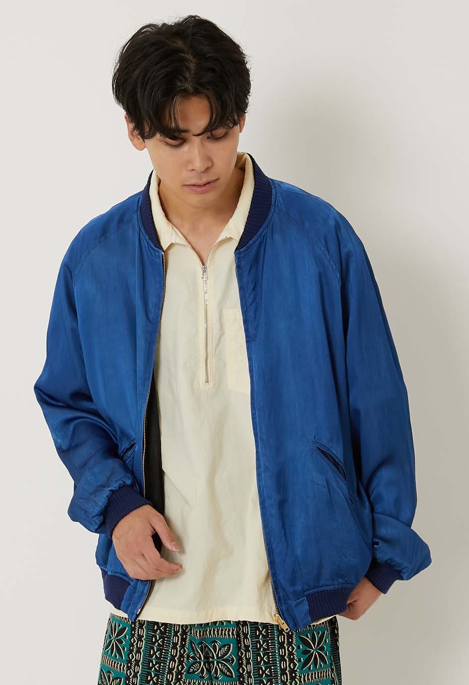 インディゴ リバーシブル スーベニアジャケット | HOLLYWOOD RANCH