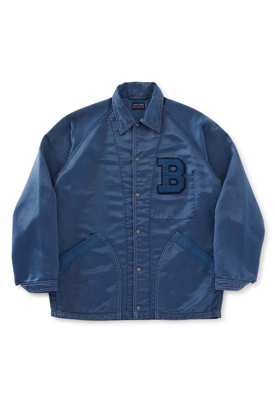 インディゴナイロンコーチジャケット | BLUE BLUE | ハリウッドランチ