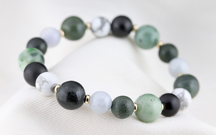 CAESAR 天然翡翠 ドラゴン ブレスレット 鑑定書付き 糸魚川翡翠