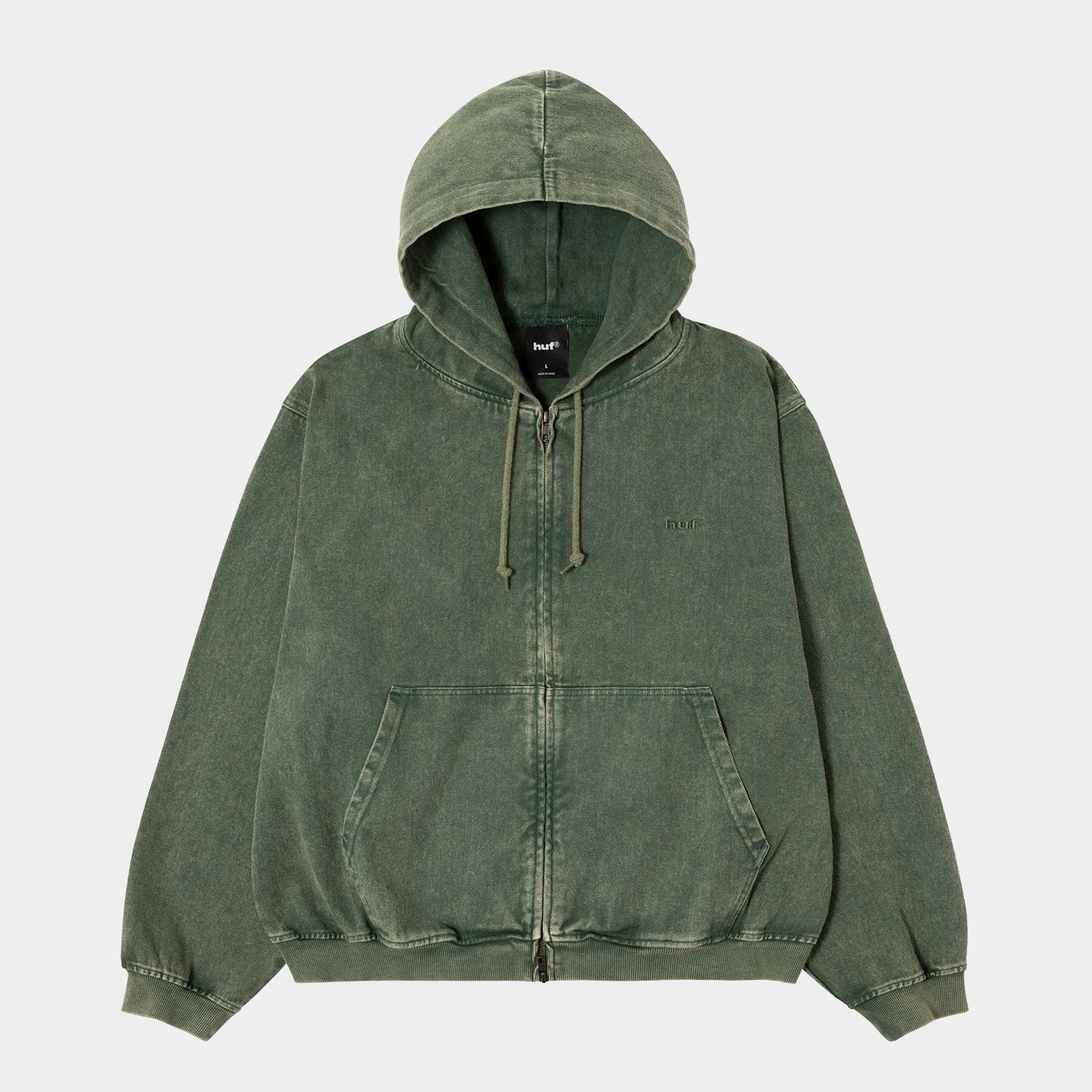 HUF®eightynine WASHED FULL ZIP HOODIE｜HOODIES（パーカー）｜【公式