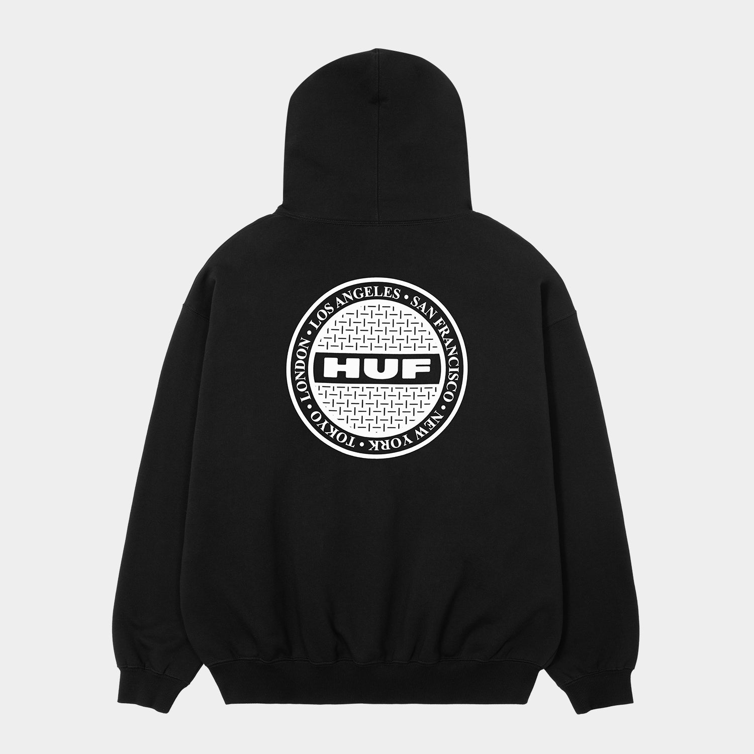 MANHOLE FULL ZIP HOODIE｜HOODIES（パーカー）｜【公式通販 HUF】｜ハフ