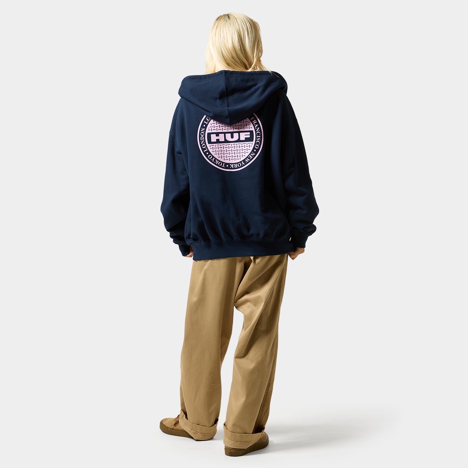 MANHOLE FULL ZIP HOODIE｜HOODIES（パーカー）｜【公式通販 HUF】｜ハフ