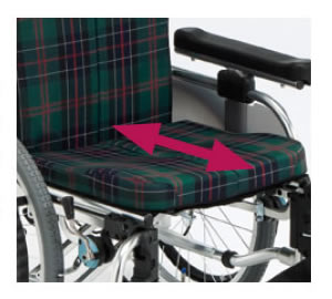 松永製作所】コンパクトセミモジュールタイプ 介助型 AR-911S ｜車いす