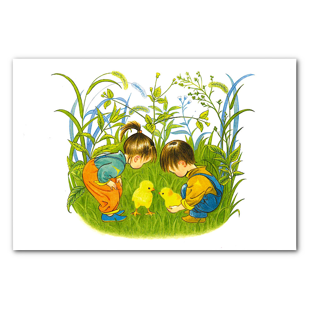 絵はがき 林明子 ひよこ：本・絵本：百町森