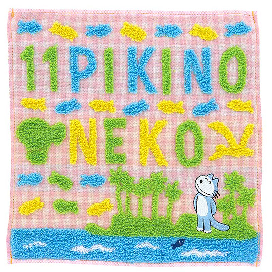 タオルハンカチ 11ぴきのねこ パラダイス：本・絵本：百町森