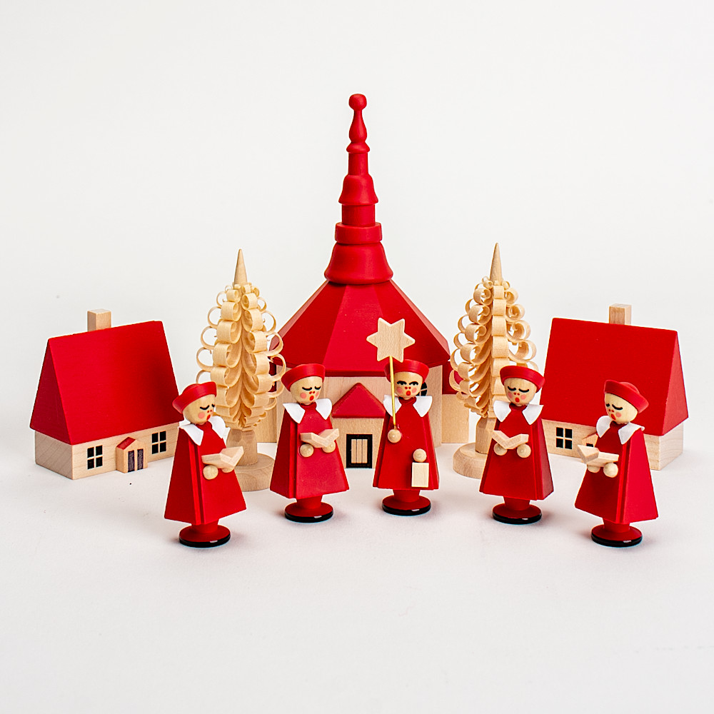 赤い聖歌隊と教会：生活・くらし：百町森