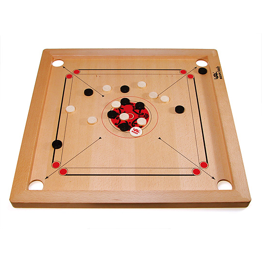おはじきビリヤード（カロム／キャロム）：おもちゃ：百町森
