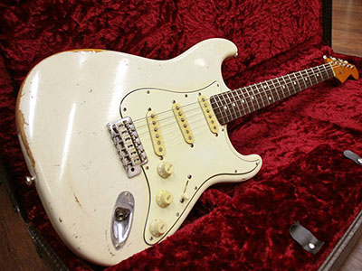 momose MST1-STD/NJ Olympic White Relic 中古｜ギター買取の東京新宿