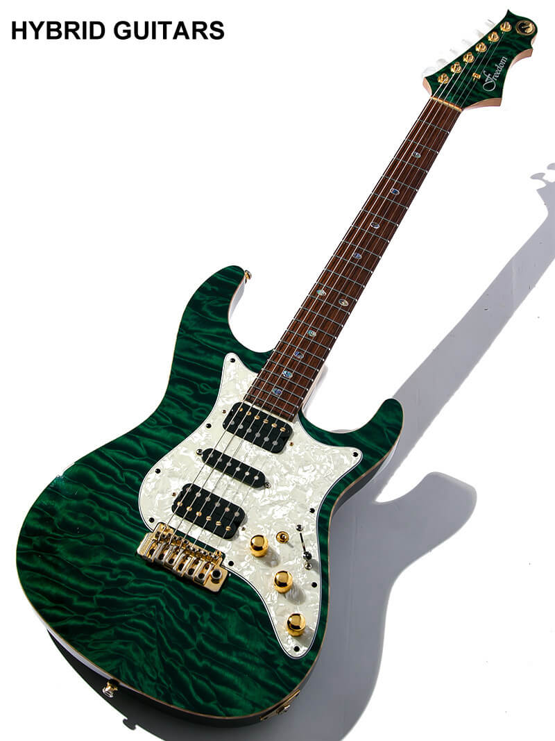 Freedom Custom Guitar Research HYDRA Quilted Maple KDM(木霊) 中古