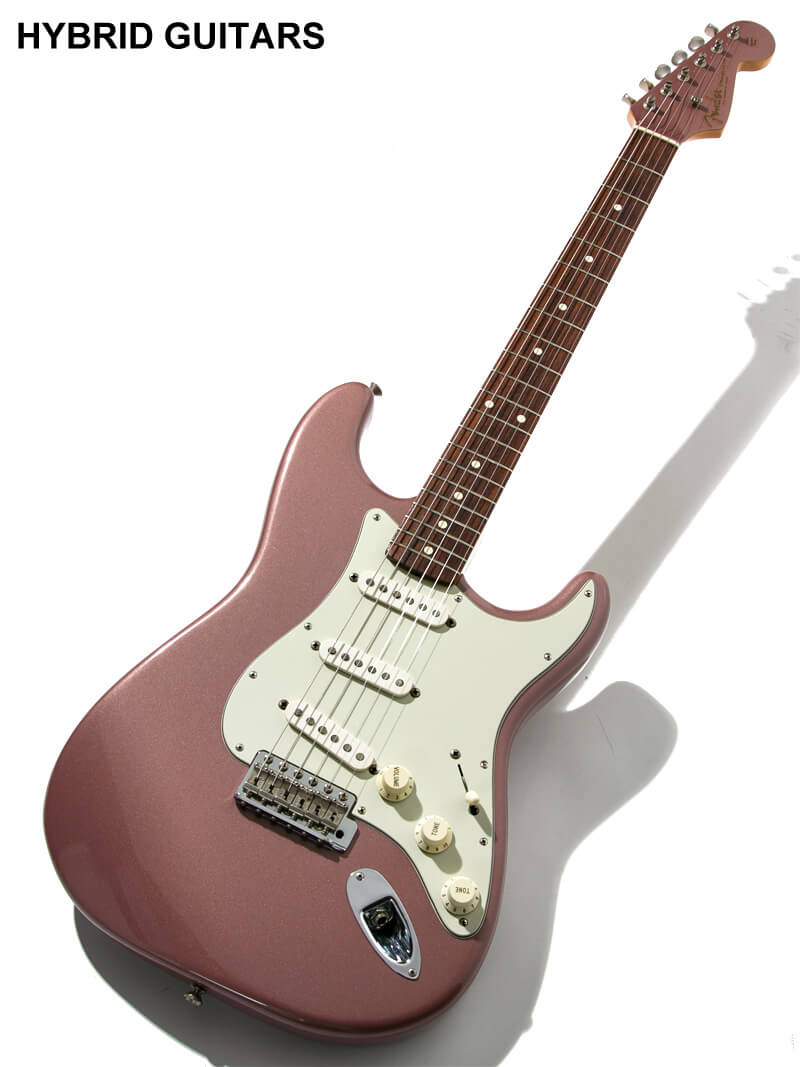 Fender Custom Shop 1960 Stratocaster Matching Head Burgundy Mist