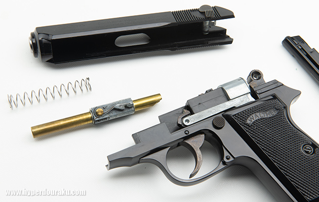 マルゼン ワルサーPPK/s ビンテージ エアガン レビュー