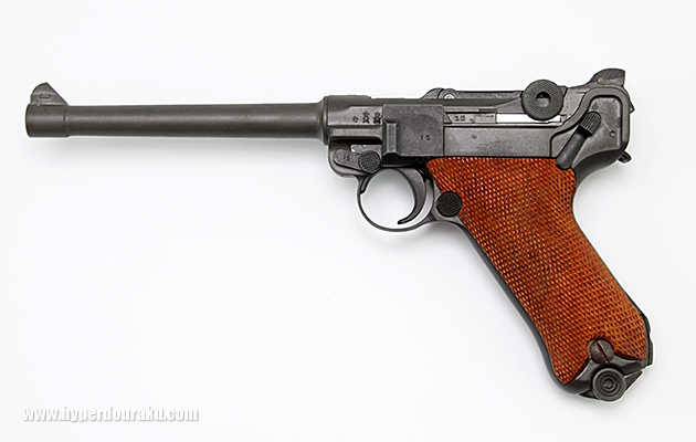 タナカ ルガー P08 ネイビー ビンテージ エアガン レビュー