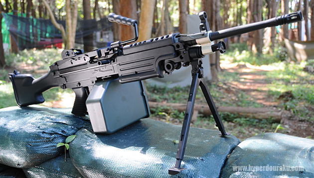 M249 MINIMI(ミニミ) A＆K 電動ガン レビュー