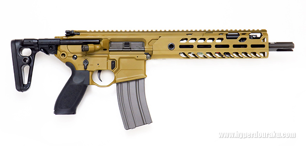 MCX VIRTUS SBR TANカラー 電動ガン SIG AIR エアガン レビュー