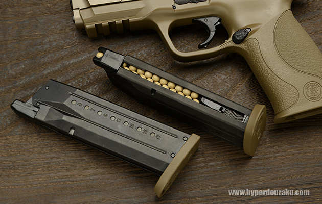 S&W M&P9 Vカスタム ガスガン 東京マルイ エアガンレビュー