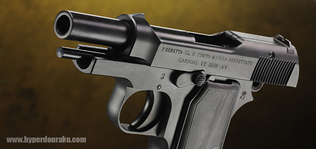 ベレッタ M1934 カーボンブラック WA ガスガン エアガンレビュー