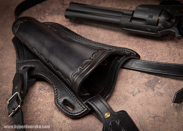 WEYLAND ISHIKAWA レザーホルスター SAA用 ガンベルト