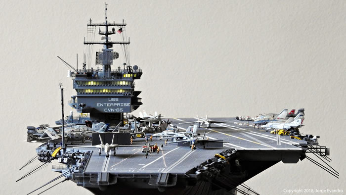 Tamiya 1/350 USS Enterprise CVN-65 by Jorge Evandro