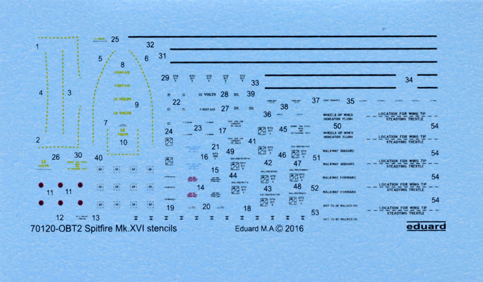 Eduard Kit No. 2117 - Spitfire MK.XVI Dual Combo Limited Edition