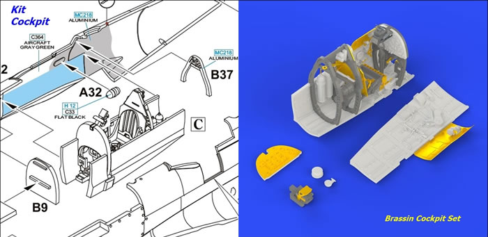 Eduard Kit No. 2117 - Spitfire MK.XVI Dual Combo Limited Edition