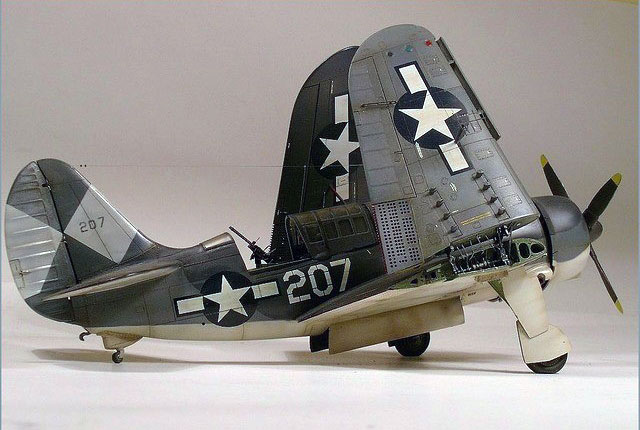 SB2C-4 Helldiver by Patrick Debaisieux (ProModeler 1/48)