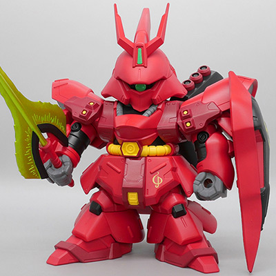 ジャンボソフビフィギュアSD MSN-00100 百式 限定・ゴールドバージョン