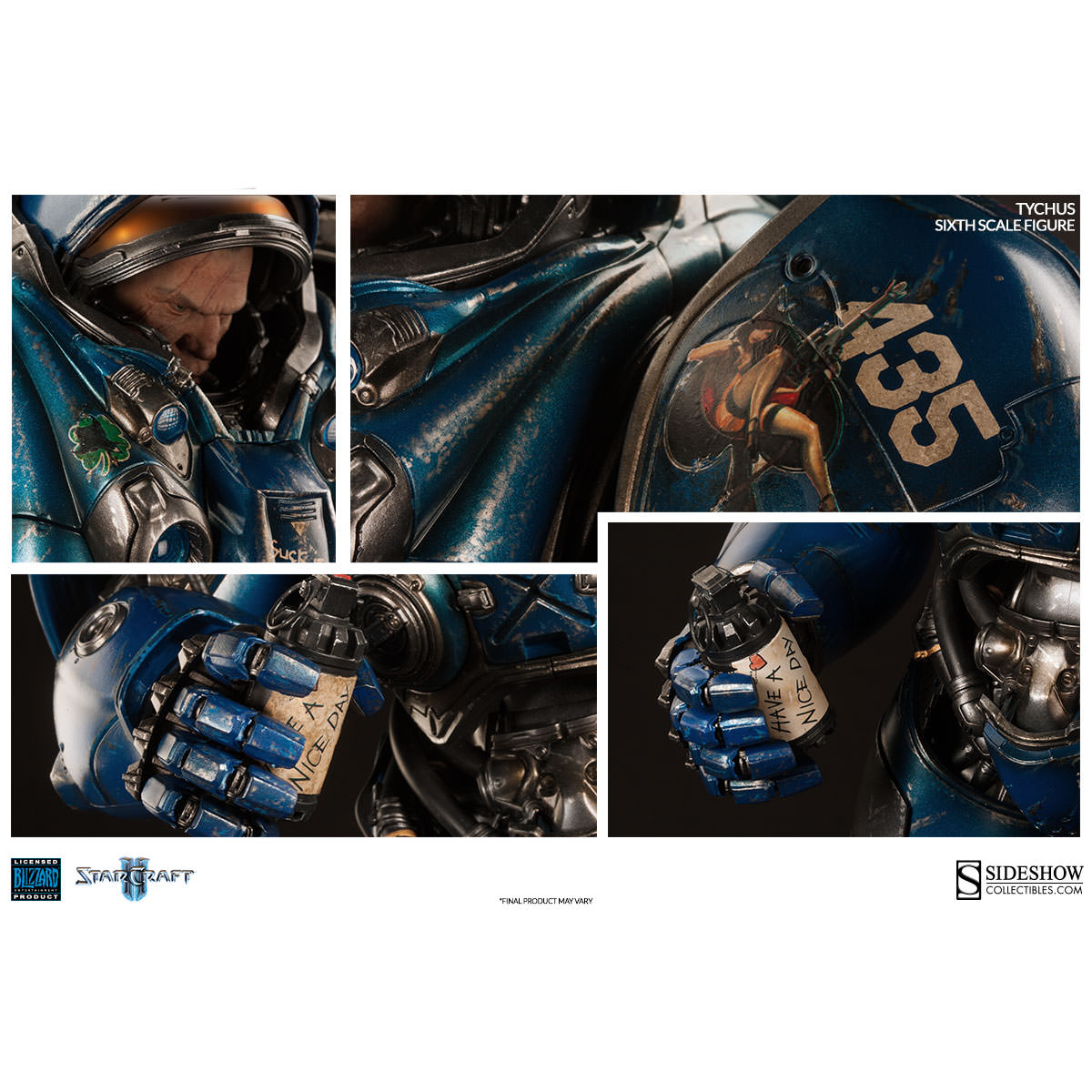 Starcraft II Tychus Terran Space Marine 1:6 scale action figure