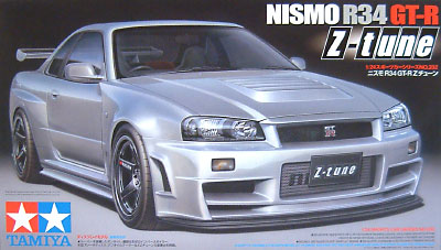 タミヤ ニスモ R34 GT-R Zチューン 1/24 スポーツカーシリーズ 282