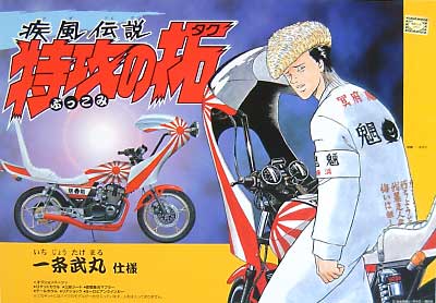 疾風伝説 特攻の拓 一条武丸仕様 インパルス アオシマ文化教材社