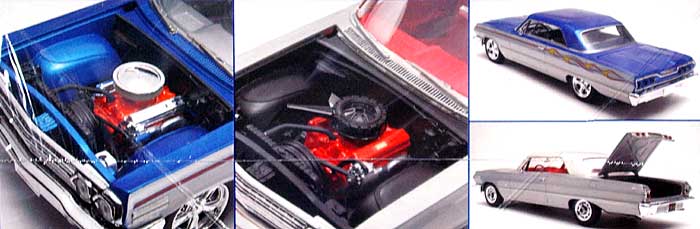 カーモデル 63 シェビー インパラ SS 2'n1 Revell (レベル)