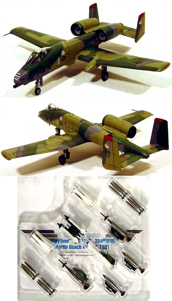 ホビーマスター A-10A サンダーボルト 2 プレイタイム 1/72 エアパワー