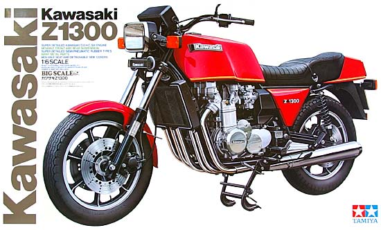 タミヤ カワサキ Z1300 1/6 オートバイシリーズ 019 プラモデル