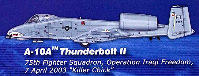 ホビーマスター A-10A サンダーボルト キラー・チック 1/72 エアパワー